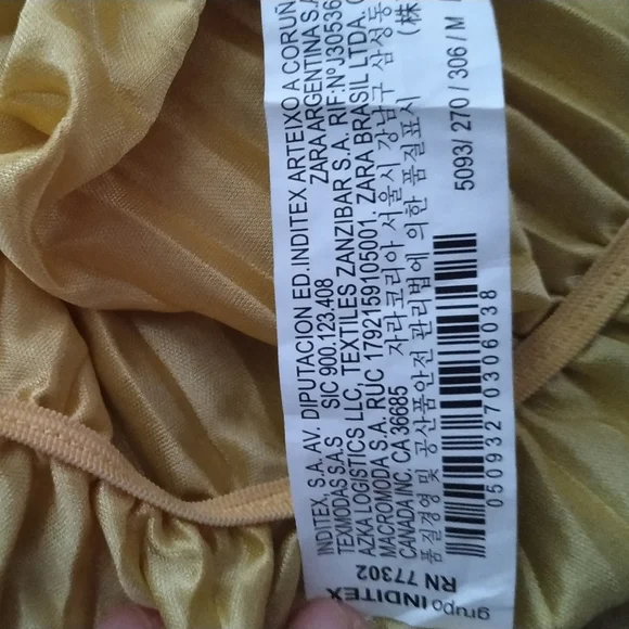 Zara Pleated top - Picture 9 of 12